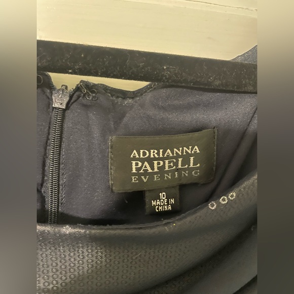 Adrianna Papell Evening Sequinned Dress - Picture 3 of 6